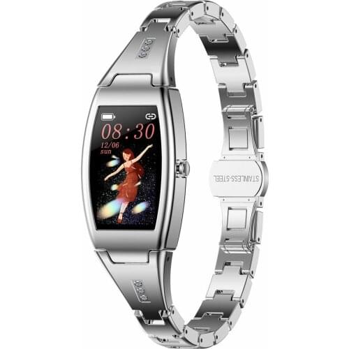 MK26 2021 Fashion Womens Smart Watch Waterproof Lovely Bracelet Heart Rate Monitor Sports Smartwatch For Women Ladies