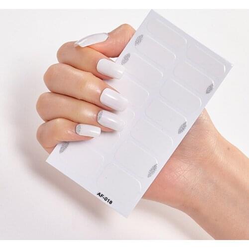 Fashion Nail Polish Foil Nail Art Stickers 2021 Nail Tape Nail Polish Stickers Nails Art Decoration Full Cover Nail Stickers