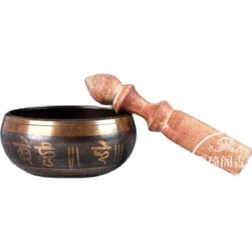 Nepal hand bowl of Nepal Buddha bowl Tantric bowl