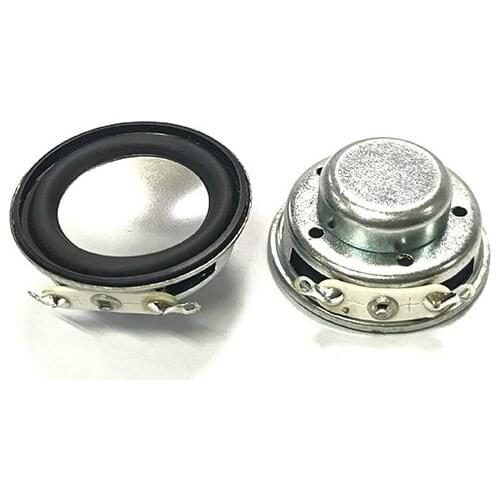 SOTAMIA 2Pcs 32MM Mini Portable Sound Speakers 4 Ohm 3W Music Bluetooth Speaker Home Theater Loudspeaker DIY TV Radios