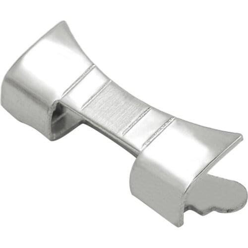 2pcs Premium Stainless Steel Watch Strap Link Curved End Repair 19mm-24mm