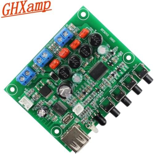 GHXAMP TPA3130 15W*2 Desktop Bluetooth power amplifier Board mini stereo U disk lossless playback AUX for 3-5inch speaker DIY