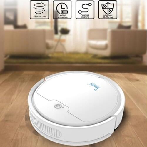 Smart Robot Vacuum Cleaner Multifunctional 3-In-1 USB Rechargeable Floor Sweeping Robot Dry Wet Vacuum Cleaner Machine
