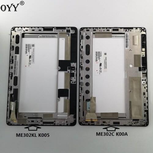 LCD Display Monitor Touch Screen Digitizer Assembly with frame for ASUS ME302 ME302C ME302KL K005 K00A 5425N Small scratches
