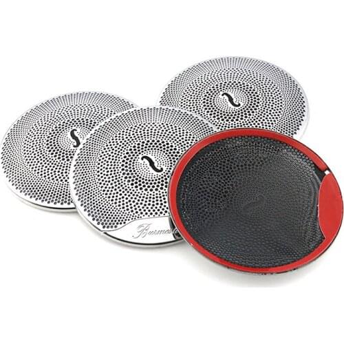 Audio Speaker Sound AMG Style Trim Cover 304 Stainless Steel Silver For Benz W205 W213 S car accessories