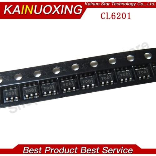 10pcs CL6201 7001 SOT23-6 silk white LED driver for LCD backlight driver IC new and original