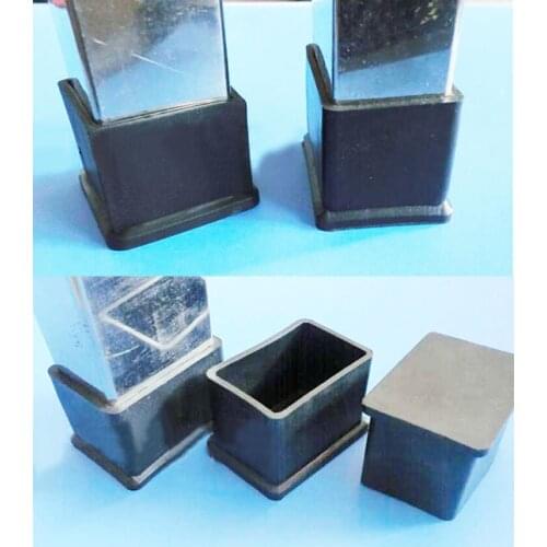 20x20 22x22 25x25 30x30 38x38 40x40 45x45 50x50 60x60 Square chair feet cap pad wrap protector table desk leg tube insert End