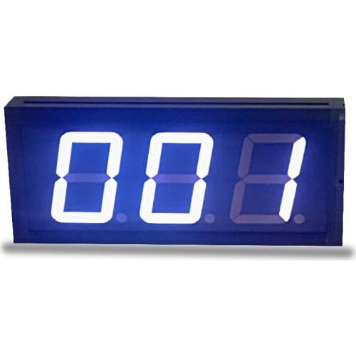 4-Inch 3-Digit Wall Timer With Remote Programmable Large Screen