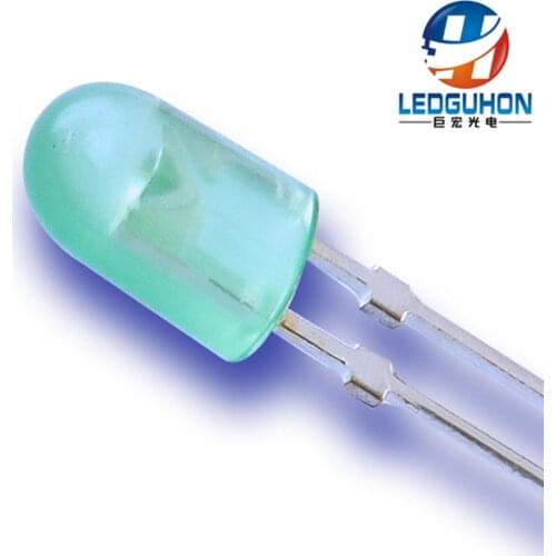 546 dip oval green led lamp type of through hole led diode
