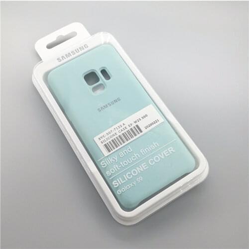 Samsung Galaxy S9 Plus Case Silky Soft-touch Liquid Silicone Original Style Shell Cover for Galaxy S9 S9+ Plus Full Protective