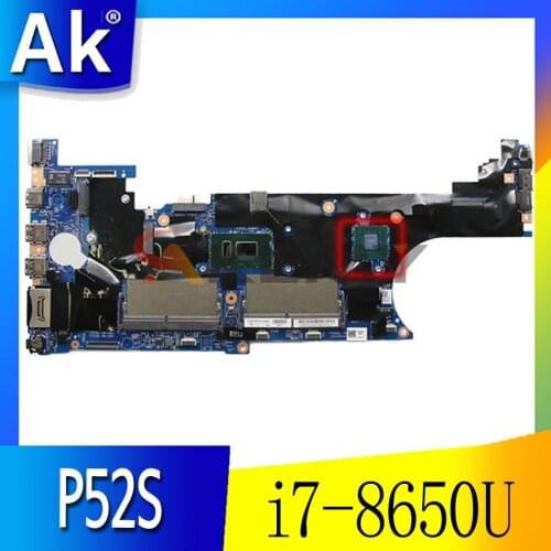 For Lenovo Thinkpad P52S Type 20LB 20LC Laptop Motherboard Mainboard CPU i7-8650U 17812-1 GPU N18M-Q1-A1 2GB FRU 01YR306 Test