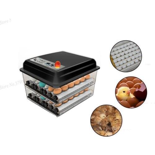 Chicken, Duck And Goose Incubator Small Home Full-automatic Intelligent Incubator Water Bed Mini Full-automatic Incubator
