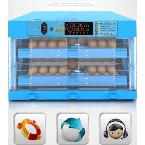 Incubator Full Automatic Small Domestic Water Bed Incubator Peacock Duck Goose Domestic Egg Incubator