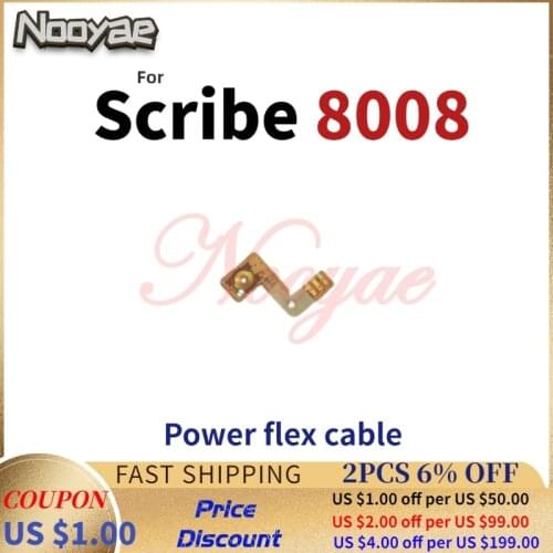 Power on off Switch Key Button flex cable For Alcatel One Touch Idol Scribe OT 8008 OT8008 Replacement Parts+tracking