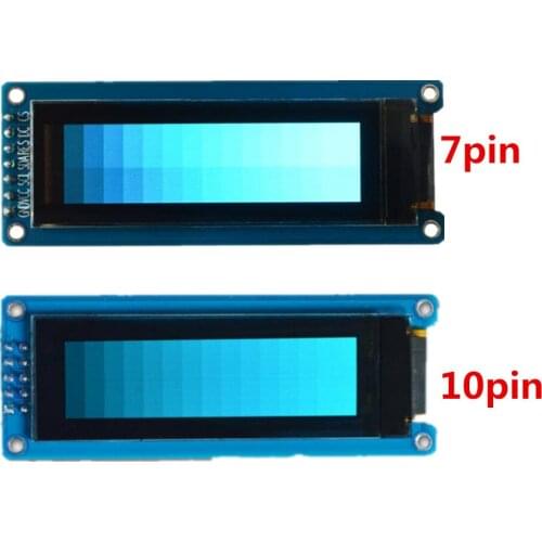 7/10 Pin 2.08 inch OLED display module LCD screen SH1122 25664 OLED with grayscale serial screen spi interface screen