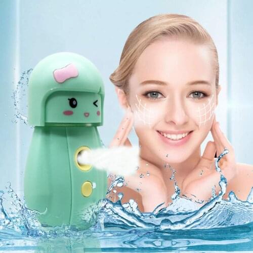 Nano Facial Mister,Handy Cool Cartoon doll Mist Sprayer, Moisturizing and Hydrating for Skin Care, Makeup, Eyelash Extensions