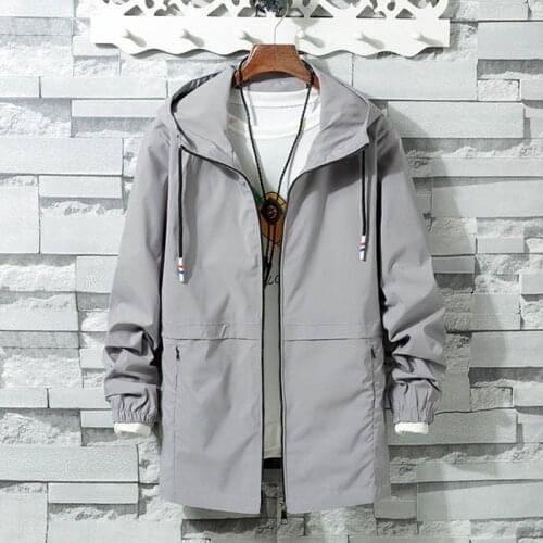 Autumn winter mens hooded jacket with cotton plus size bust 142cm 5XL 6XL 7XL 8XL loog sleeve casual jacket men 5 colors