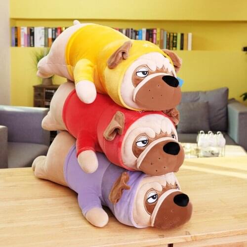 Zqswkl 35/50/70/90cm long pillow cartoon large animal stuffed toys for children plush cute soft toys kids girls pillow hugs