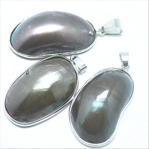1pc natural shell pendants mother of pearl pendants necklace pendants making accessories tourism beach gifts