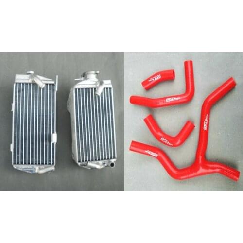 All Aluminum Racing Radiator & New Silicone Hose For Honda CRF450R CRF 450 R 2015 2016 15 16 New