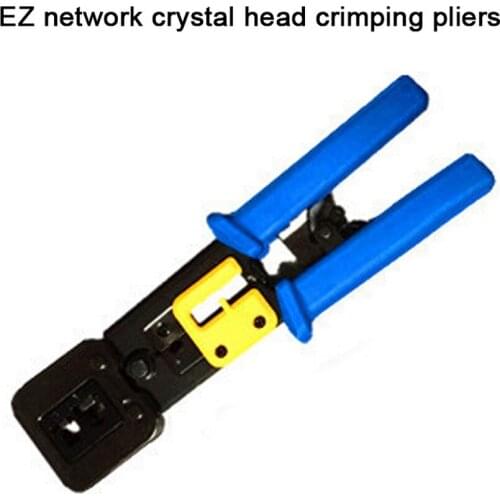 Crimper Hand Network Tools Pliers RJ45 RJ11 RJ12 RJ22 Cable Stripper Pressing Clamp Tongs Wires Clip Multi Function Hand Tools