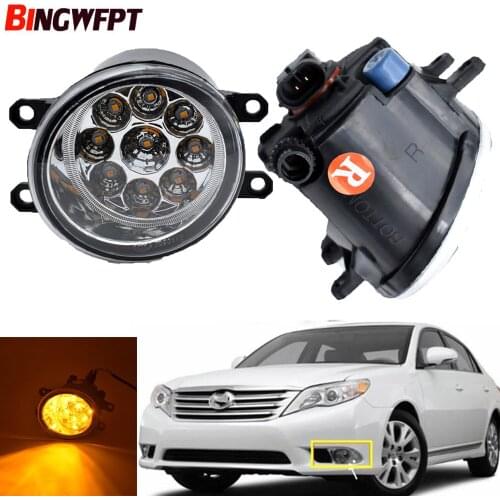 LED/Halogen Fog Light Car Front Bumper Fog Lamp 12V For Toyota Highlander 4Runner Yaris Urban Cruiser Matrix Solara RAV4 Avalon