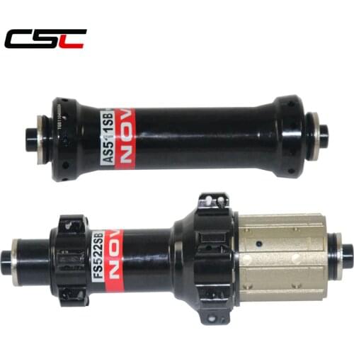 292g only NOVATEC 20/24 Holes Ultralight Straight Pull Road Bike Hubs AS511SB FS522SB Black include skewer XDR 12 speed