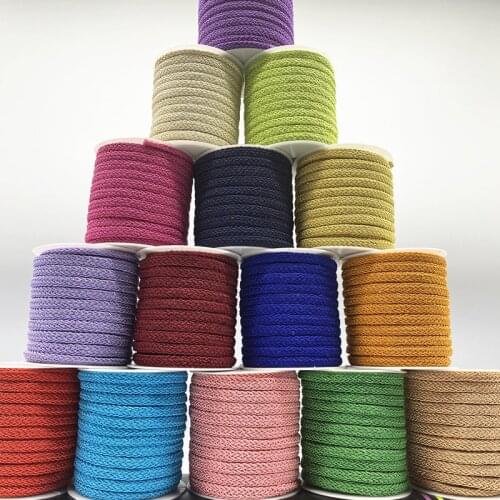2yards 8mm Multicolor Rope Polypropylene Rope DIY Cord Bracelet Home Decoration Accessories Rope for Bracelet Rustic Home Decor