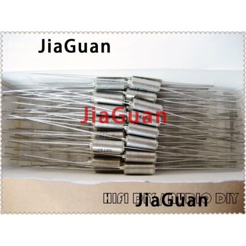 20PCS NEW KEMET T110 33uF/10V 10% 4.5x12.5mm Axial gold sealed tantalum electrolytic capacitor 10v33uf T110B336K010AS 33UF 10V