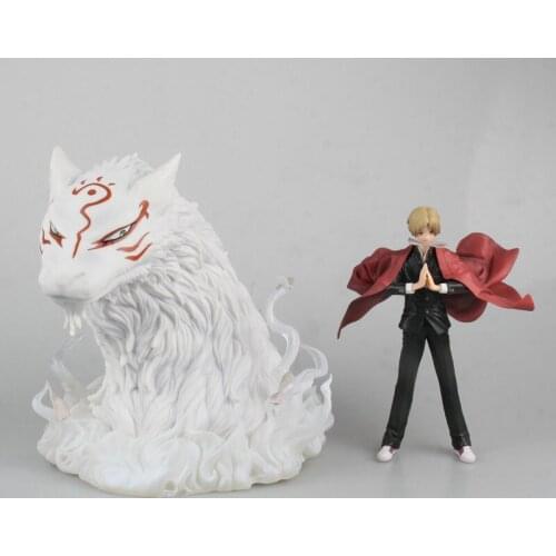 Anime Action Figure ARTFX J Natsume Yuujinchou natsume Takashi Vs Nyanko Sensei Cat Fighting Ver Model PVC Collectible Toys Gift