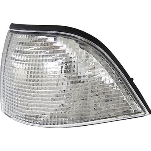 Car Clear Corner Light Lens Turn Signal Lamp Shell Left Fit For BMW E36 3-Series 2 Door Coupe/Convertible 318is 323i 1992-1998