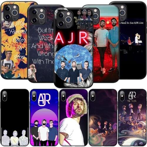 GX15 AJR Silicone Soft Case for iPhone 12 Mini 11 Pro XS Max XR X 8 7 6 6S Plus 5 5S SE 2020