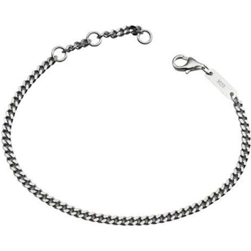 La Monada Figaro Chain Link Bracelets Fashion Jewelry Womens Accessories Trendy Bracelets For Women Silver 925 Sterling