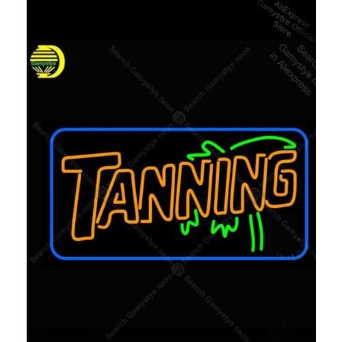 Neon Sign Double Stroke Yellow Tanning Neon Light for Store Display ohi state Flexible Neon Lighting Buffal lampe neon Neon Tube