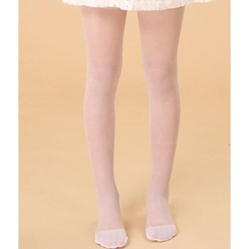 2Pair /lot Spring Summer New Children Girls Stockings Silk Velvet Ballet Stocking Transparent Pantyhose T0198