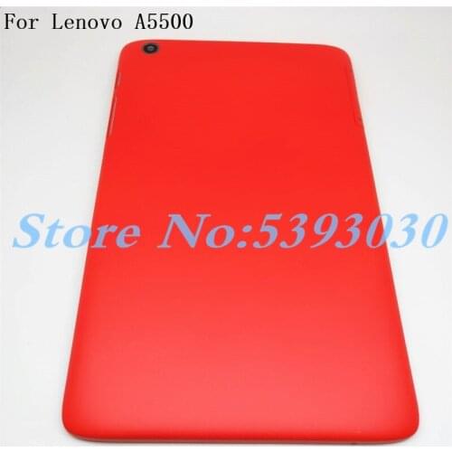 Original 8.0 inches For Lenovo A8-50 A5500 A5500 Battery Door Case Plastic Back Cover Housing Replacement Parts With Camera