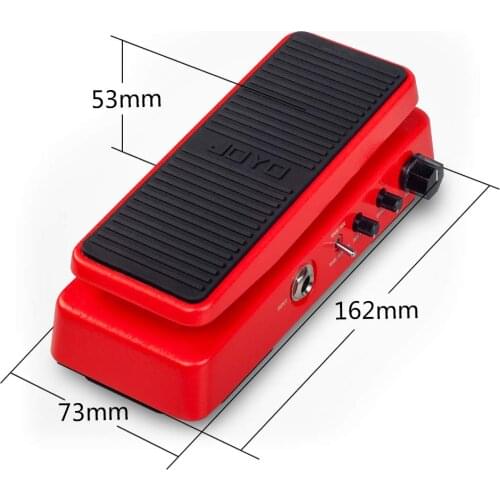 JOYO Wah Pedal Multifunctional WAH Volume Pedal Mini Portable High Quality Guitar Pedal Guitar Accessories