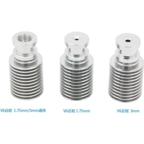 Heatsink Direct Filament Bowden For e3d V6 J-head Wade Extruder 1.75/3.0mm 3D Printers Parts Accessories Short Long Distance