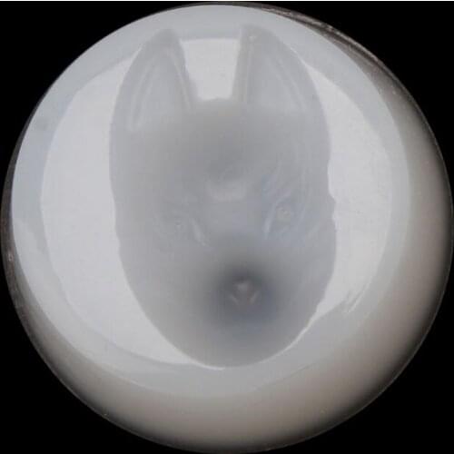 DIY Foxes Mask Resin Silicone Mold Flexible Foxes Mask Jewelry Resin Mold Tools