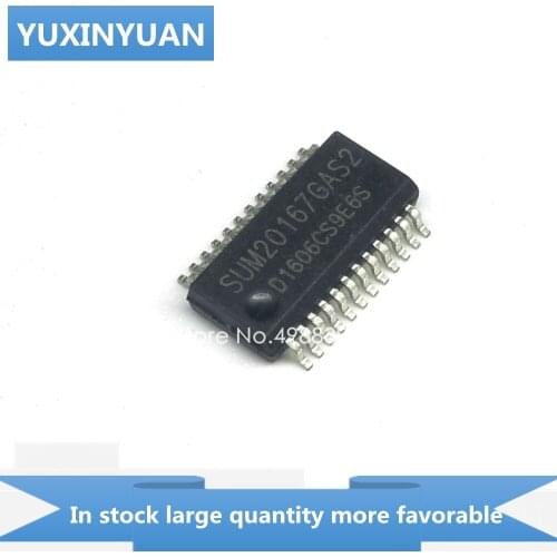 YUXINYUAN 5PCS/LOT SUM20167GAS2 SUM20167GAS SUM20167 SUM 20167GAS2 SSOP24 in stock