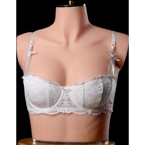 Female mannequin body bust silicone soft imitation real life model 75A / B bust model underwear bra display shooting doll D071