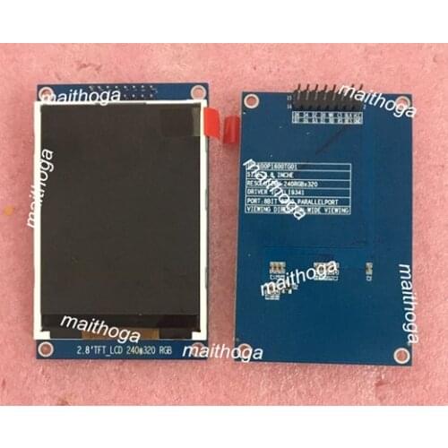2.8 inch 16PIN/37PIN TFT LCD Color Screen (Board/No Board) ILI9341 ST7789 Drive IC 240*320 MCU 8/16Bit Parallel Interface