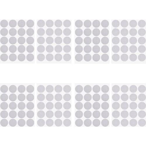 100 Pairs Dots Sticker Hook Loop Double-Sided Self-Adhesive Nylon Tape Snap