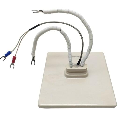 120 * 120 mm embedded ceramic heating plate BGA rework stations with far infrared heating ceramic brick