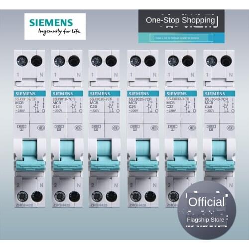 1P+N 10A 16A 20A 25A 32A 40A circuit breaker green compact double-in double-out