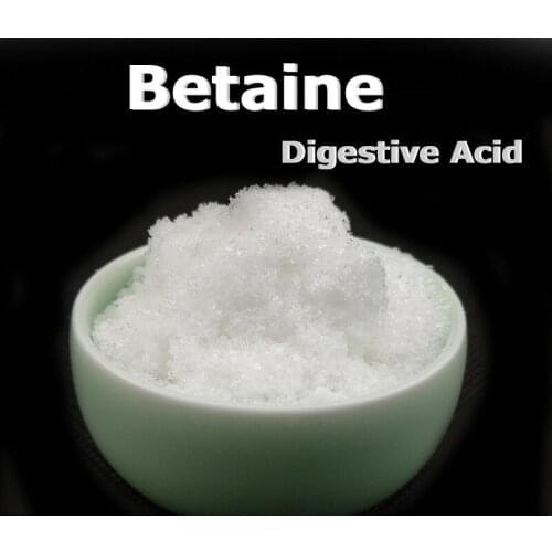 200gram of 98% Betaine HCL Digestive Acid Support Feed Addtive