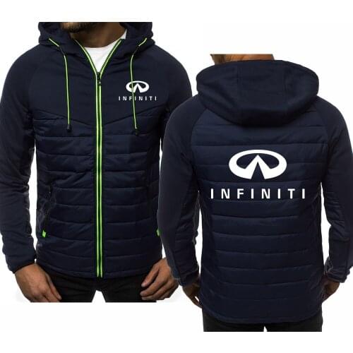 2021 Spring Autumn Mens hoodie Infiniti car logo Print Casual high quality Cotton Mens jackets hoodie Sweatshirt X