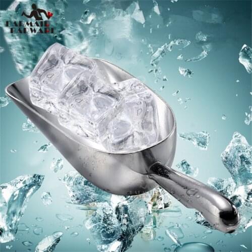6oz/24oz/58oz Aluminum Ice Scoop Kitchen Food Candy Scoop Food Flour Candy Scoop For Bar Commercial Kitchen Tool