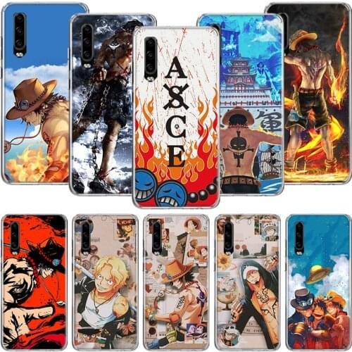 Anime Ace Phone Case For Huawei P30 P40 P20 P10 Mate 20 10 30 Lite Pro P Smart Z Plus Printing Cover Coque Shell