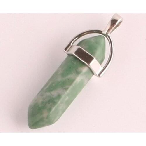 Druzy Trendy fashion jewelry Natural Stone necklace green rock Anyolite mauve kolye GoldenSandStone balmatin opal